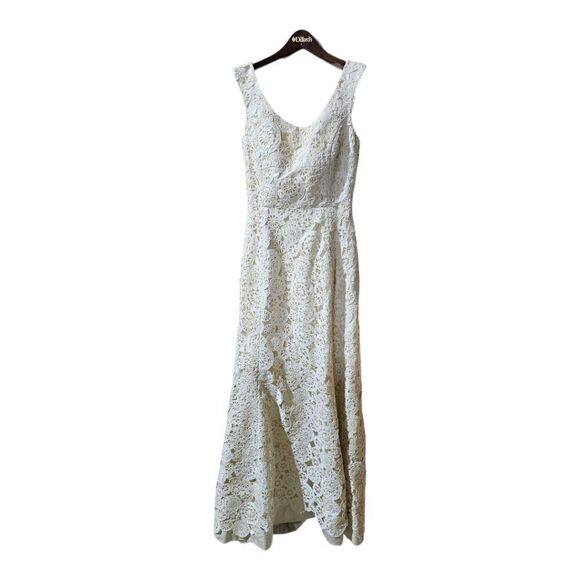LELA ROSE Lace Wedding Dress - Size 4 - Picture 1 of 11